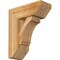 Ekena Millwork Imperial Slat Rough Sawn Bracket w/ Offset Brace, Western Red Cedar, 8"W x 20"D x 24"H BKT0806X20X24IMP06RWR - alternate 1